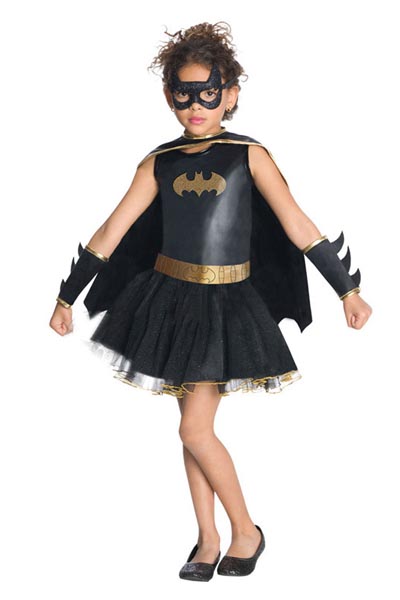 F68030 Rubies Batgirl Tutu Child Girls Halloween Costume
